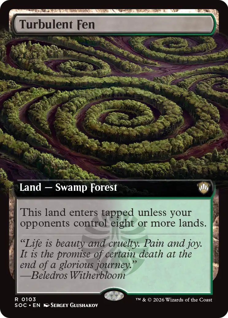 Turbulent Fen MTG proxy card