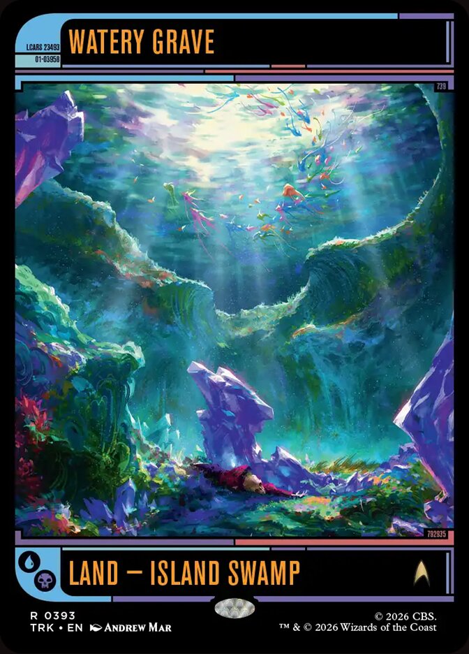 Watery Grave MTG proxy card