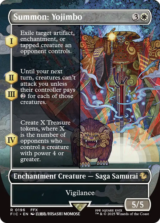 Summon: Yojimbo MTG proxy card