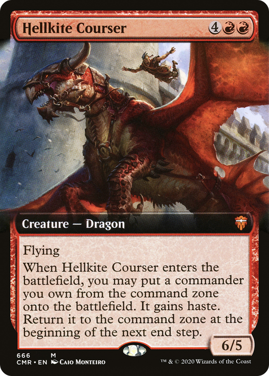 Hellkite Courser MTG proxy card