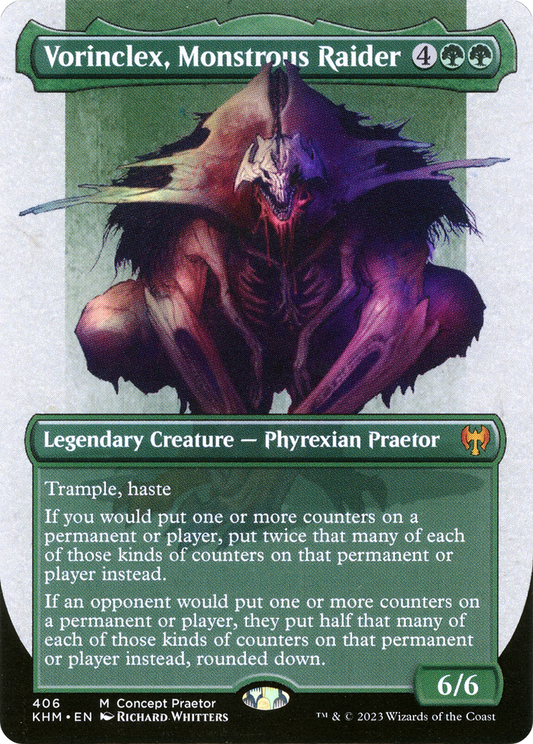 Vorinclex, Monstrous Raider MTG proxy card