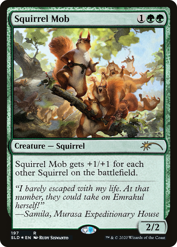 Squirrel Mob MTG proxy card
