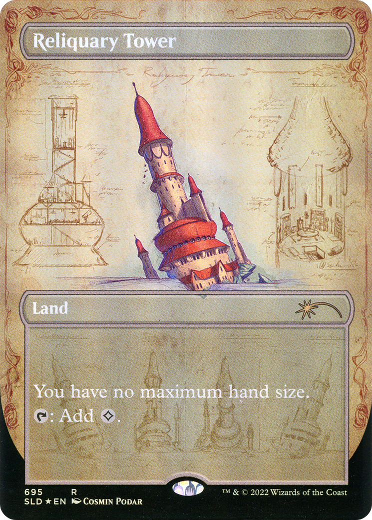Reliquary Tower MTG proxy card