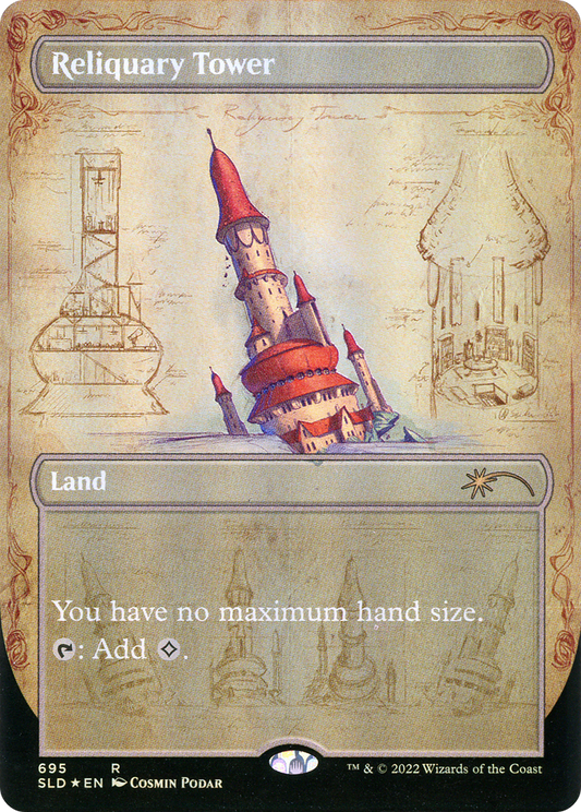 Reliquary Tower MTG proxy card