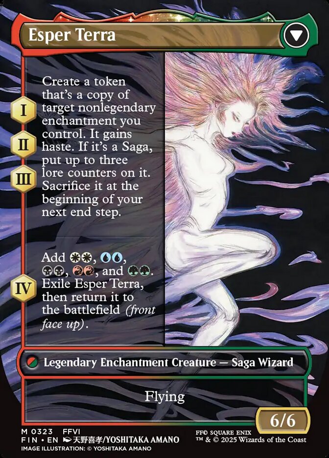 Terra, Magical Adept // Esper Terra - Final Fantasy – MTG Proxy Card