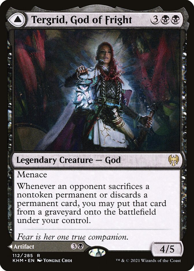 Tergrid, God of Fright // Tergrid's Lantern - Kaldheim – MTG Proxy Card