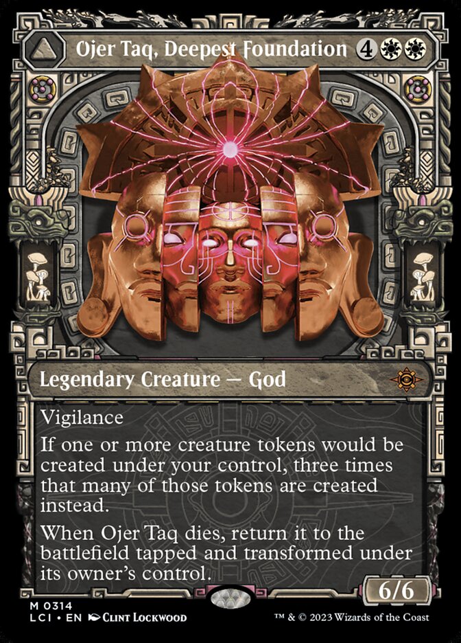 Ojer Taq, Deepest Foundation // Temple of Civilization - The Lost Caverns of Ixalan – MTG Proxy Card