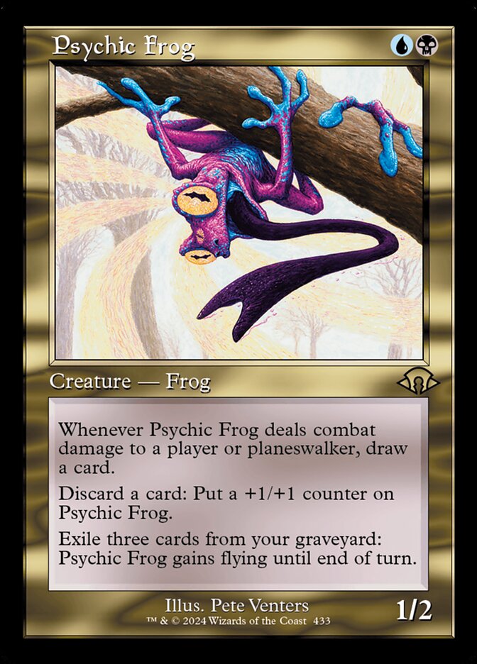 Psychic Frog - Modern Horizons 3 (Foil) – MTG Proxy Card