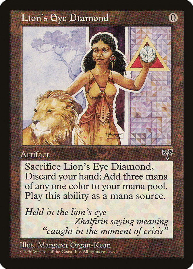 Lion's Eye Diamond - Mirage (Foil) – MTG Proxy Card