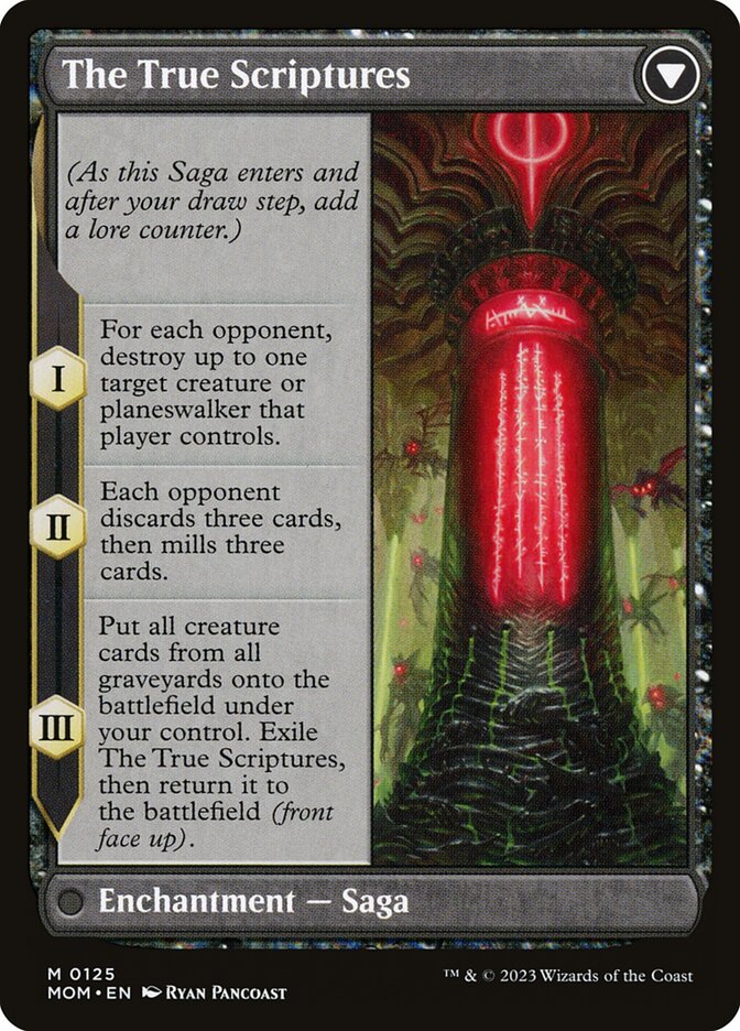 Sheoldred // The True Scriptures - March of the Machine (Foil) – MTG Proxy Card