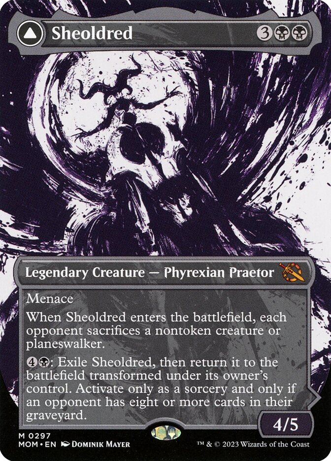 Sheoldred // The True Scriptures - March of the Machine – MTG Proxy Card