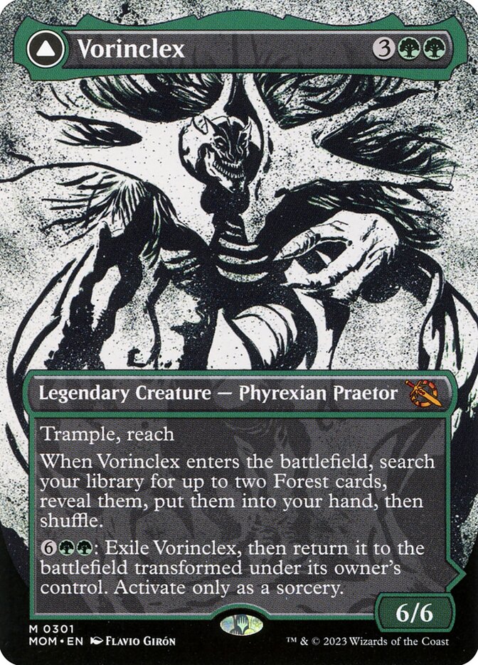 Vorinclex // The Grand Evolution - March of the Machine – MTG Proxy Card