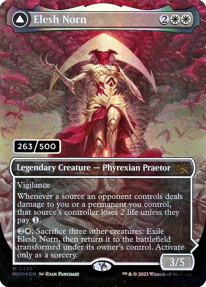 Elesh Norn // The Argent Etchings - March of the Machine (Foil) – MTG Proxy Card