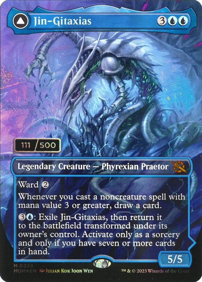Jin-Gitaxias // The Great Synthesis - March of the Machine (Foil) – MTG Proxy Card