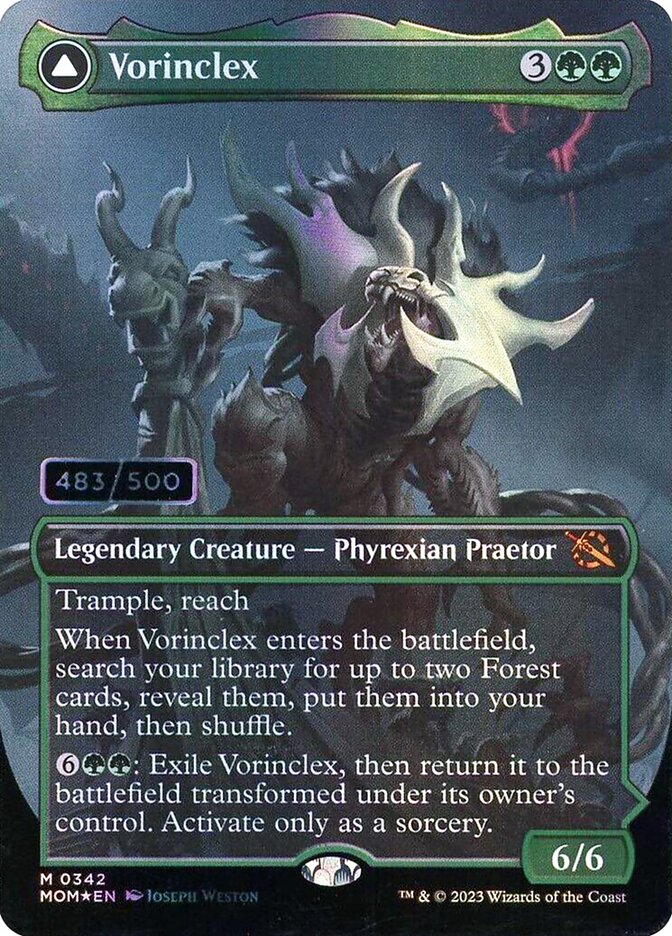 Vorinclex // The Grand Evolution - March of the Machine (Foil) – MTG Proxy Card