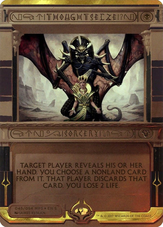 Thoughtseize - Amonkhet Invocations (Foil) – MTG Proxy Card