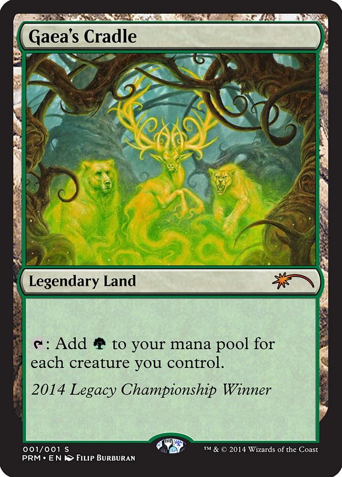 Gaea's Cradle - Legacy Championship – MTG Proxy Card