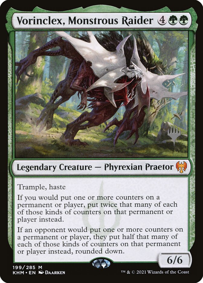 Vorinclex, Monstrous Raider - Kaldheim Promos (Foil) – MTG Proxy Card