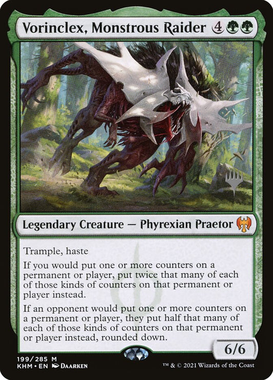 Vorinclex, Monstrous Raider - Kaldheim Promos (Foil) – MTG Proxy Card