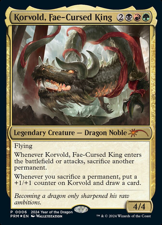 Korvold, Fae-Cursed King - Year of the Dragon 2024 (Foil) – MTG Proxy Card
