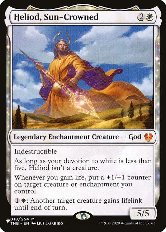 Heliod, Sun-Crowned - Theros Beyond Death – MTG Proxy Card