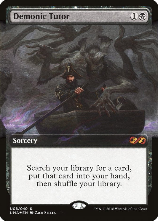 Demonic Tutor - Ultimate Box Topper (Foil) – MTG Proxy Card
