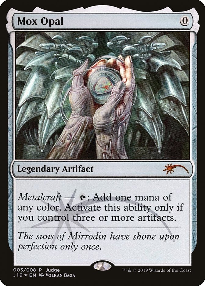 Mox Opal - Judge Gift Cards 2019 (Foil) – MTG Proxy Card