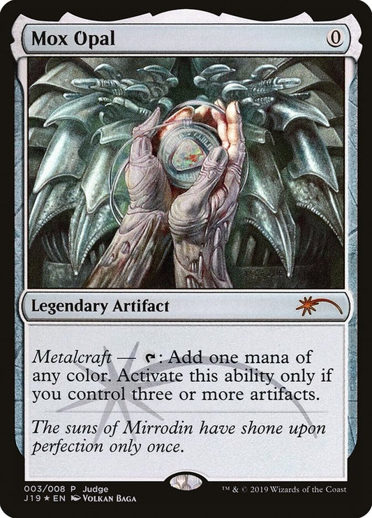 Mox Opal - Judge Gift Cards 2019 (Foil) – MTG Proxy Card