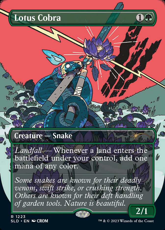 Lotus Cobra - Secret Lair Drop – MTG Proxy Card