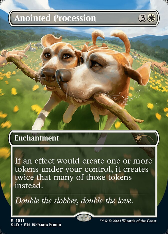 Anointed Procession // Anointed Procession - Secret Lair Drop (Foil) – MTG Proxy Card