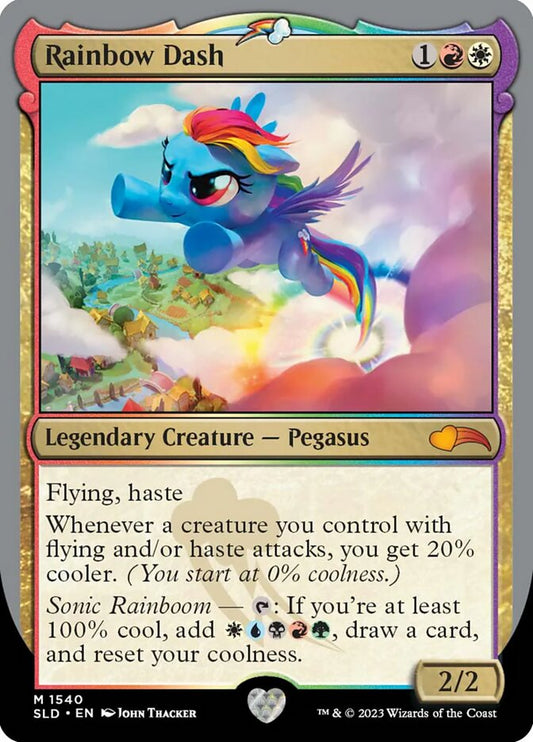 Rainbow Dash - Secret Lair Drop (Foil) – MTG Proxy Card