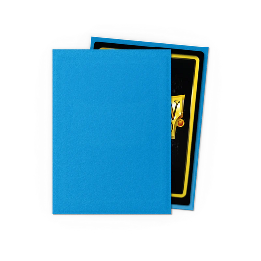 Dragon Shield Matte Sapphire Sleeves – 100 Standard Size Card Sleeves