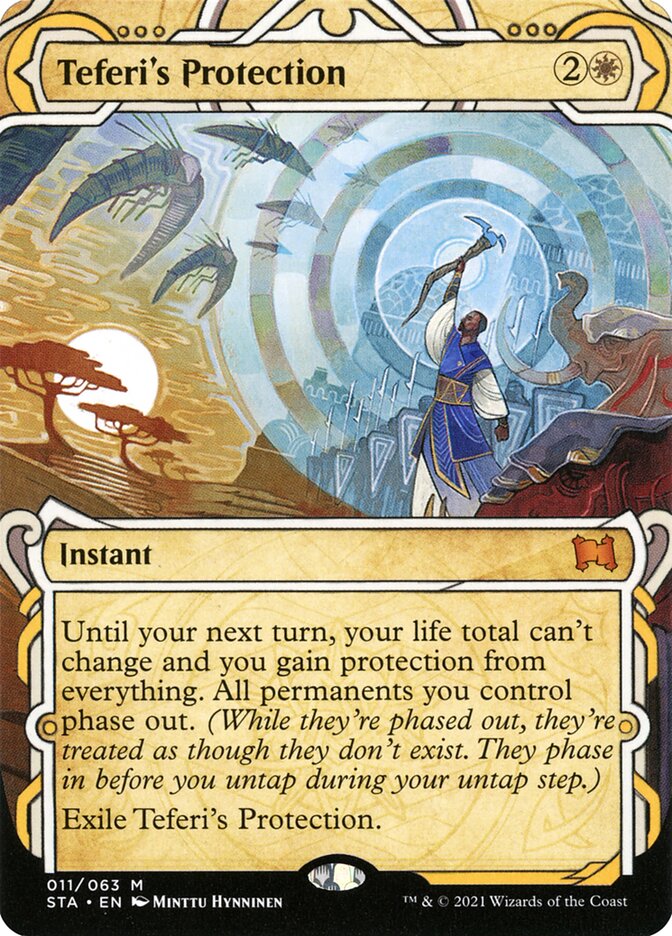 Teferi's Protection - Strixhaven Mystical Archive (Foil) – MTG Proxy Card