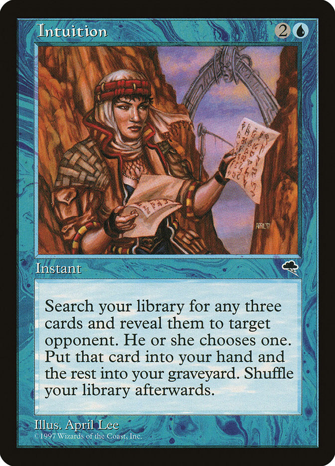Intuition - Tempest – MTG Proxy Card