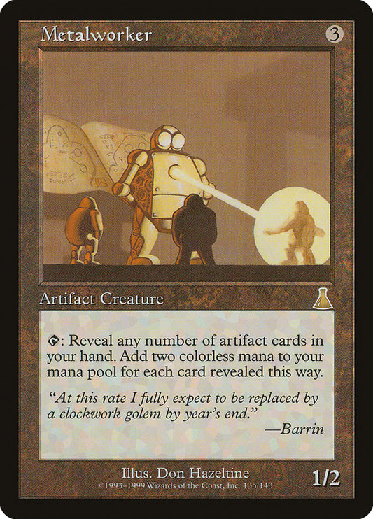 Metalworker - Urza's Destiny (Foil) – MTG Proxy Card