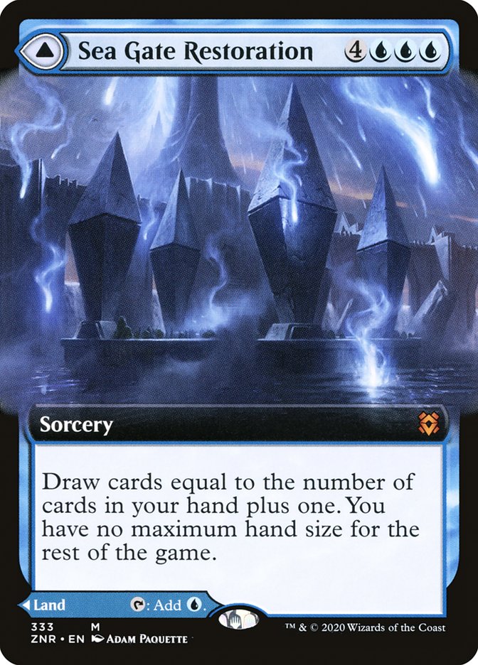 Sea Gate Restoration // Sea Gate, Reborn - Zendikar Rising – MTG Proxy Card